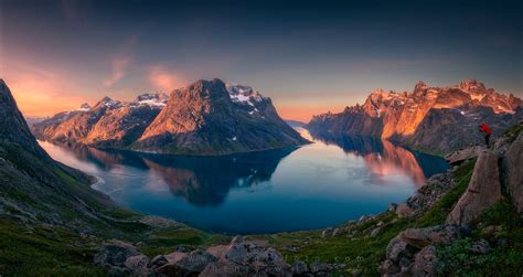 Greenland Sunrise Henry Liu Flickr