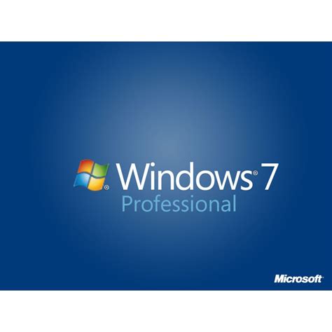 Microsoft Windows 7 Professionale 3264 Bit Italiano