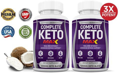 Complete Keto Pills Bhb 1200mg Keto Diet Pills Real Bhb Salts Advanced