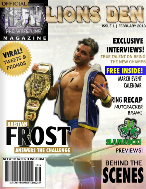 Categorynefw Lions Den Magazine Pro Wrestling Fandom