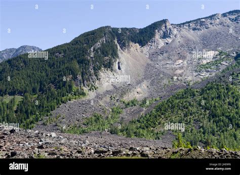 The Hope Landslide Is The Largest Landslide Recorded In Canada It