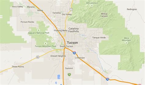 Tucson Az Neighborhood Map Best And Worst Neighborhoods The