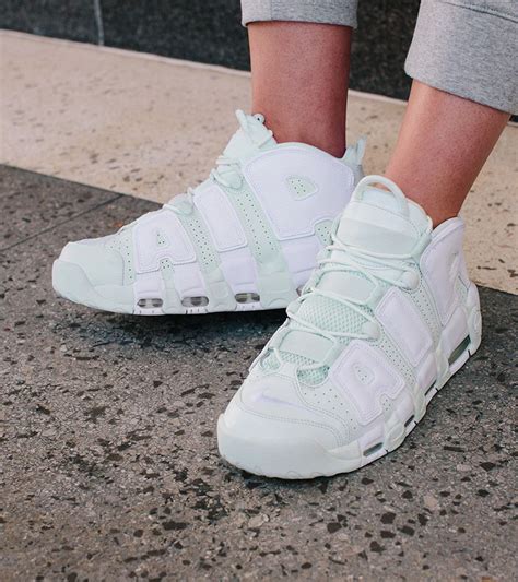 Nike Womens Air More Uptempo White And Blue Tint Release Date Nike Snkrs