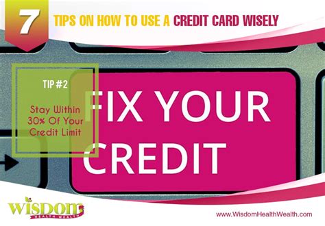 An interest rate is what your credit card issuer charges you if you don't pay off your balance each month. Wisdom Health Wealth | 7 Tips On How To Use A Credit Card Wisely