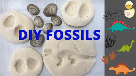 Diy Fossils Fossils Activity For Kids How To Make Dinosaur Fossils