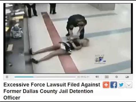 Excessive Force Lawsuit Filed Against Dallas County Jail Youtube