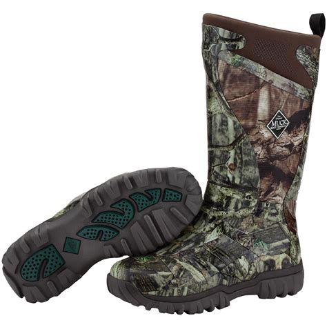 Mens Muck Boots™ 14 Pursuit Supreme Waterproof Camo Rubber Hunting