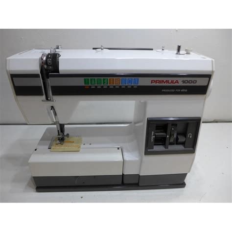 Primula 1000 Elna Sewing Machine Cased Plus Pedal W Barnebys