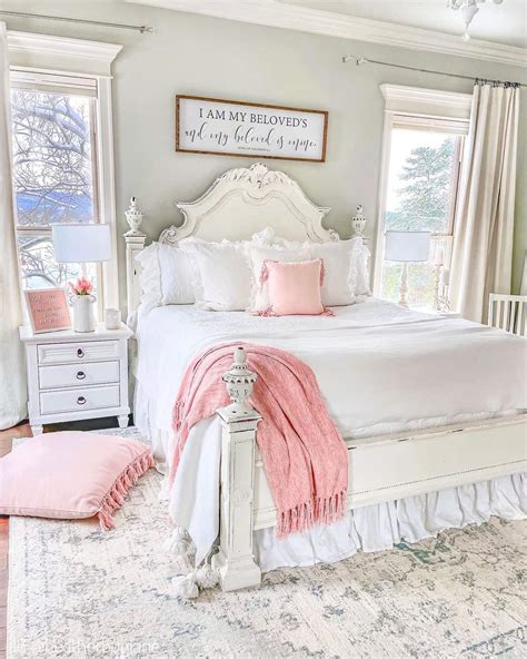 Soft Pink Farmhouse Bedroom Idea Soul And Lane