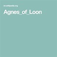 Agnes_of_Loon | Loon, Agnes