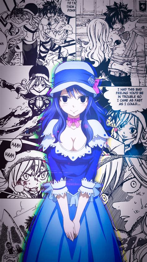 Wallpaper Lockser Juvia Fairy Tail Manga Anime Girls 1080x1920