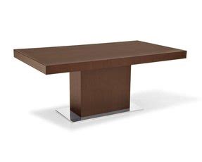 pedestal rectangle dining table Stockholm pedestal table ~ rectangular (dt5)