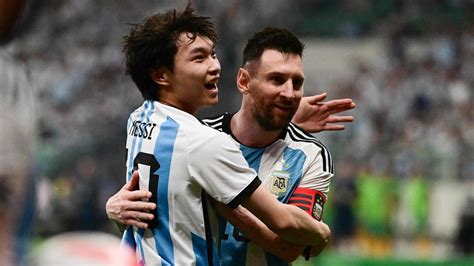 lionel messi is used to hugging pitch invaders thepostgame hot sex