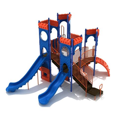 Alcazar Acres Commercial Playground Equipment Ages 2 To 12 Yr Picnic Furniture