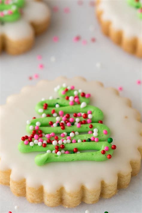 Christmas cookie recipes are not as difficult as you think. Christmas Shortbread Cookies | The Café Sucre Farine