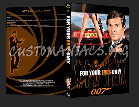 For Your Eyes Only Dvd Cover Dvd Covers And Labels By Customaniacs Id 168387 Free Download