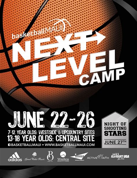 Flyer Design For Kids Basketball Camp Designed Throughout Basketball