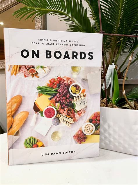 On Boards Charcuterie Board Book Rossis Wood