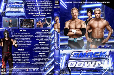 Wwe Smackdown June 2012 Dvd Cover By Chirantha On Deviantart