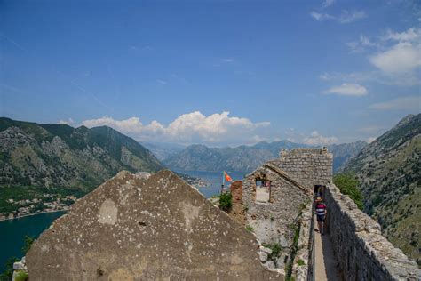 1350 Steps Up To Kotors San Giovanni Fortress Walls Montenegro