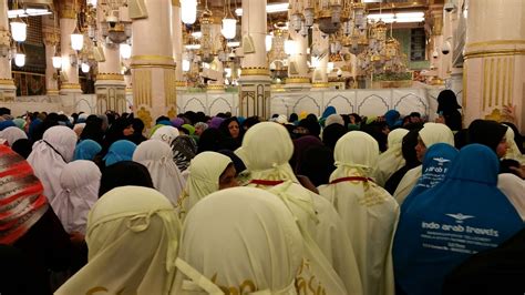 Ayumi Raudhah Masjid Nabawi Taman Syurga And Tempat Doa Mustajab Jemaah Wanita