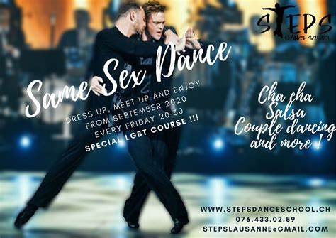 same sex dance switzerland lausanne lgbt dès septembre 2020 ecole de danse lausanne steps