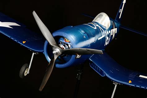 Vought F4u Corsair 75 3d Printed Model Rc 3dlabprint Airplane Kit