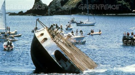 Rainbow Warrior 30th Anniversary Of Bombing By French Commandos In