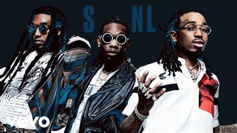 Quavo] ooh whoo go chrous: Migos - Narcos (Live on SNL) - YouTube