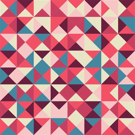 Geometric Triangle Retro Pattern Background (PNG Transparent) | OnlyGFX.com