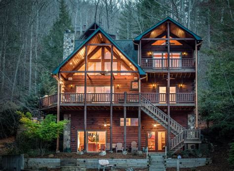 Maybe you would like to learn more about one of these? Lakefront luxury cabin vacation Rental, Blue Ridge, GA