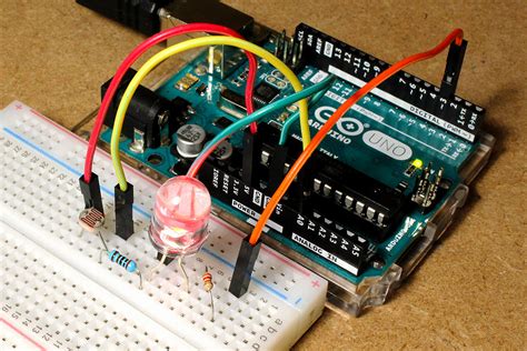 Pairing A Light Dependent Resistor LDR With An Arduino Uno SIN