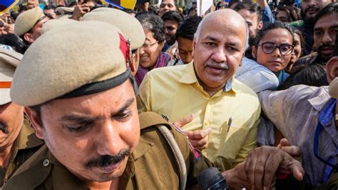 Manish Sisodia Can Be Murdered Aap Says He Is Kept In Tihar Jail