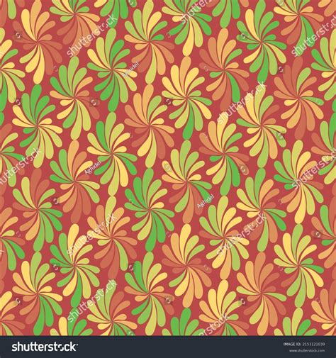 Floral Seamless Pattern Repetitive Background Simple Stock Vector