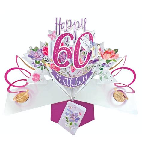 Happy 60th Birthday Greeting Card By Talking Pictures Ubicaciondepersonascdmxgobmx