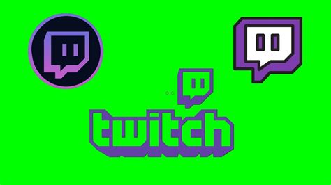 Twitch Logoicon Animated Green Screen Alpha Channel Free Download