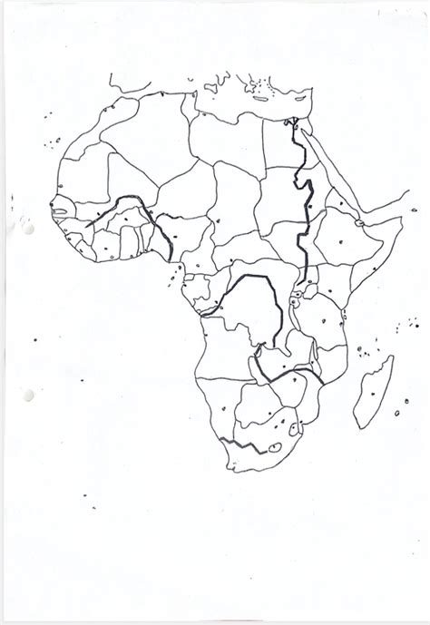 Carte Afrique Diagram Quizlet