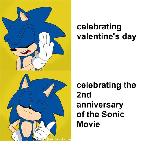 Yall Keep Thinking It S Valentine S Day But I Realize That It S Been 2 Years Since The Sonic