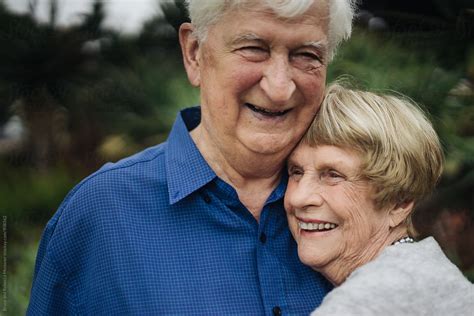 Old Couple In Love By Bruce And Rebecca Meissner
