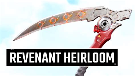 Revenant Heirloom Inspect Animations Apex Legends Youtube