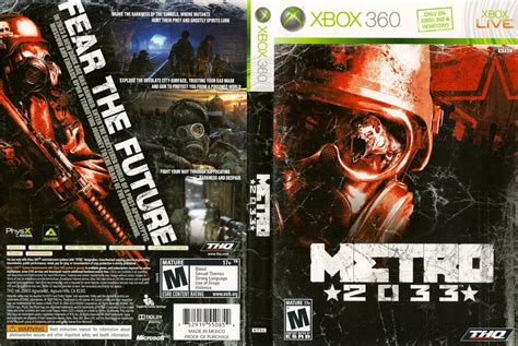 Games Covers Metro 2033 Xbox 360