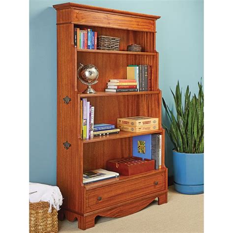 Woodsmith Waterfall Bookcase Plans Woodpeckers