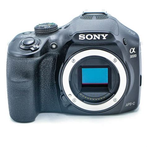 Sony Alpha A3000 201mp Digital Camera Black Kit W E Oss 18 55mm