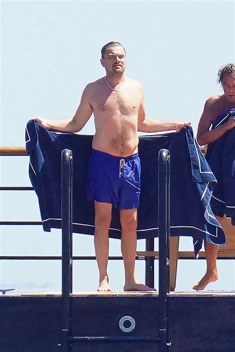 Shirtless Leonardo Dicaprio Yachts In Saint Tropez And More Star Snaps Page Six