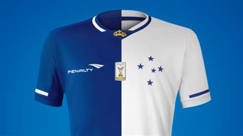 Estou no cruzeiro, diz luxa em apresentação. Cruzeiro - Penalty Home e Away 2015 (Atualizado) - Camisas ...