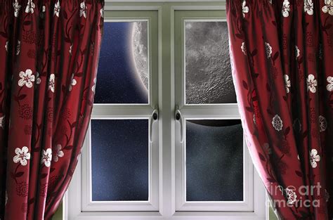 Moon Through A Window Photograph By Simon Bratt Pixels