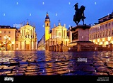 Piazza San Carlo, Turin, Italy Stock Photo - Alamy