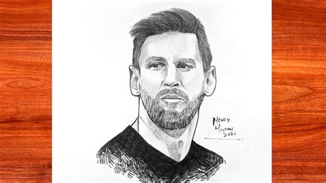 Como Dibujar a Messi Dibujo a lápiz paso a paso YouTube