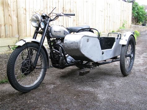 Bonhams One Owner From New 1953 Triumph 499cc Trophy And Trials