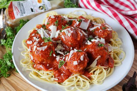 Homemade Spaghetti And Meatballs The Anthony Kitchen
